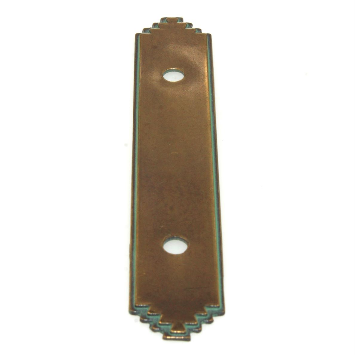 Hickory Hardware Southwest Lodge Brass 3" Ctr. Cabinet Pull Backplate P389-VA