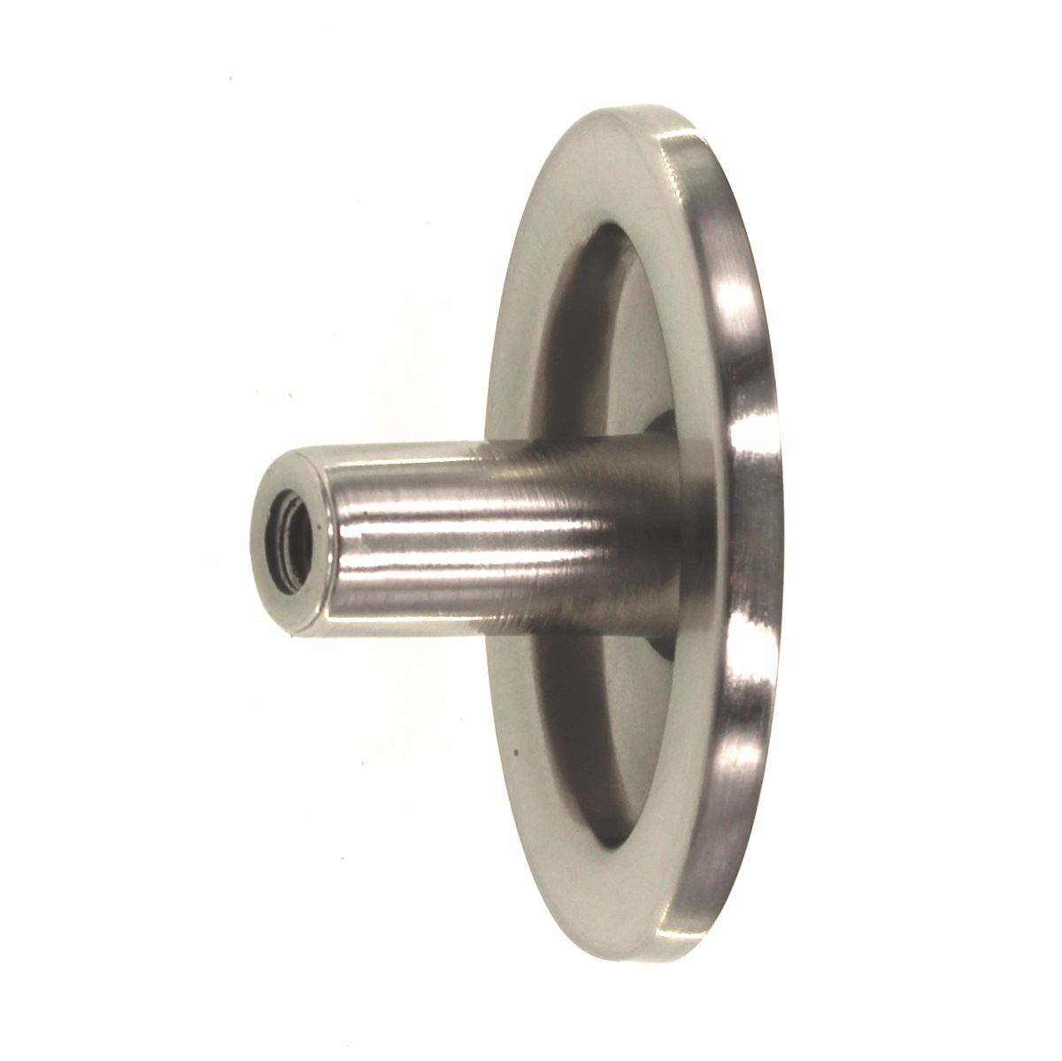 Hickory Hardware Tranquility 1 1/2" Oval Cabinet Knob Satin Nickel P405-SN