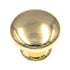 Hickory Hardware Manor House Polished Brass Round 1 1/4" Cabinet Knob P406-PB