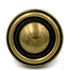 Hickory Hardware Tranquility Lancaster Hand Polished Brass Round Disc 1 1/4" Cabinet Knob P411-LP