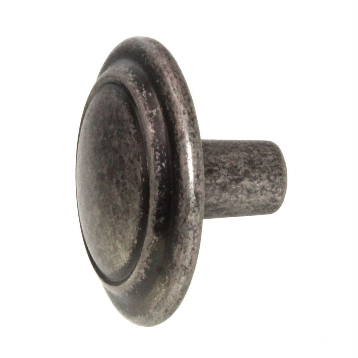 Hickory Hardware Eclipse Black Nickel Vibed 1 1/4" Ring Cabinet Knob P413-BNV