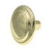 Hickory Hardware Polished Accents Ultra Brass Disc 1 1/4" Cabinet Knob P413-UB