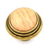 Hickory Hardware Woodgrain Lancaster Polished, Oak Wood Center 1 1/4" Cabinet Knob P415-OAK