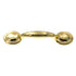 Hickory Eclipse 3"cc Polished Brass Cabinet Handle Pull P431-PB