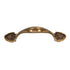 Belwith Meadows Lancaster Hand Polished Brass 3" Ctr. Cabinet Pull P454-LP