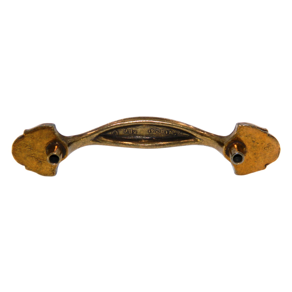 Belwith Meadows Lancaster Hand Polished Brass 3" Ctr. Cabinet Pull P454-LP