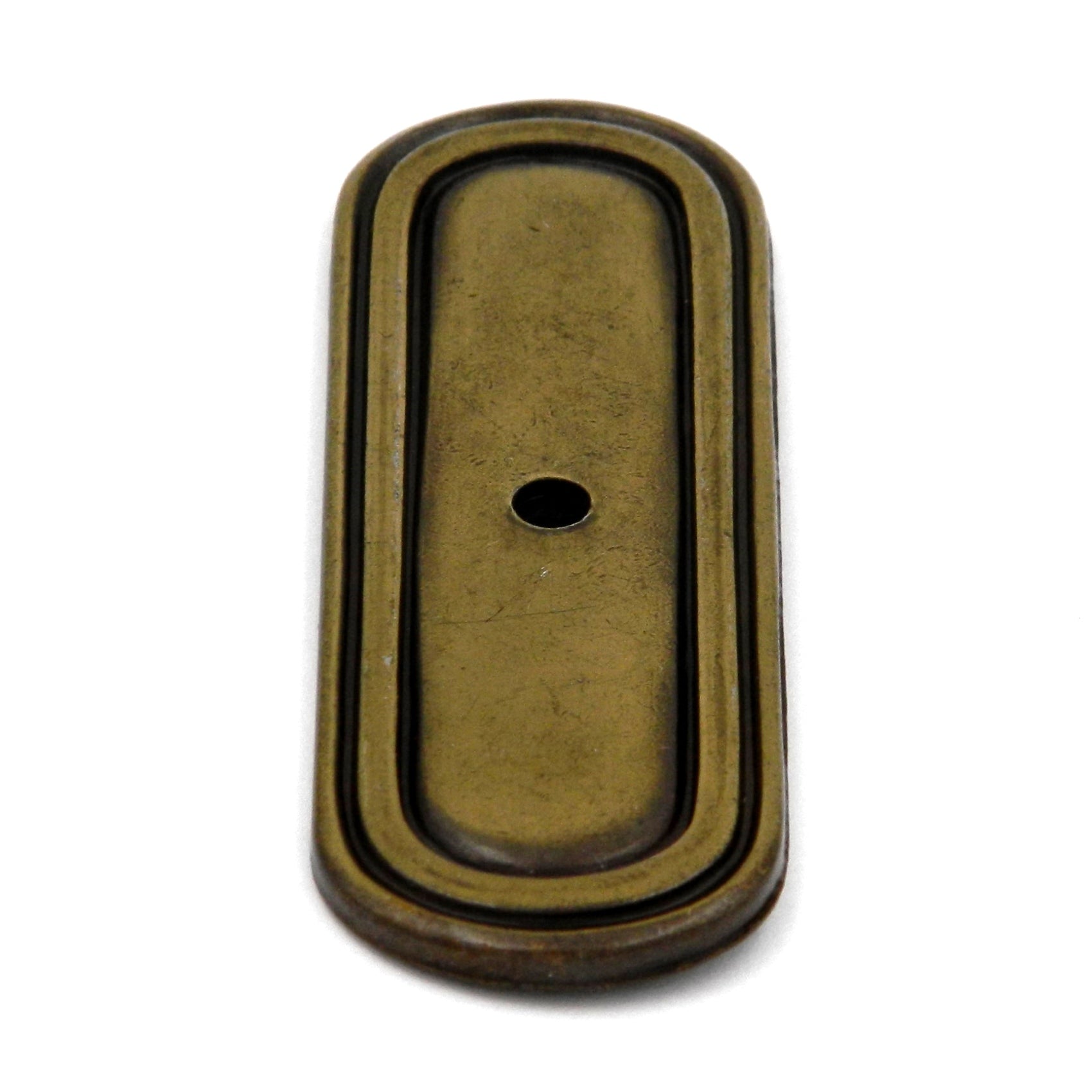 Belwith Hickory Hardware P471-LP Lancaster Brass Cabinet Knob Pull Backplate