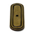 Belwith Hickory Hardware P471-LP Lancaster Brass Cabinet Knob Pull Backplate