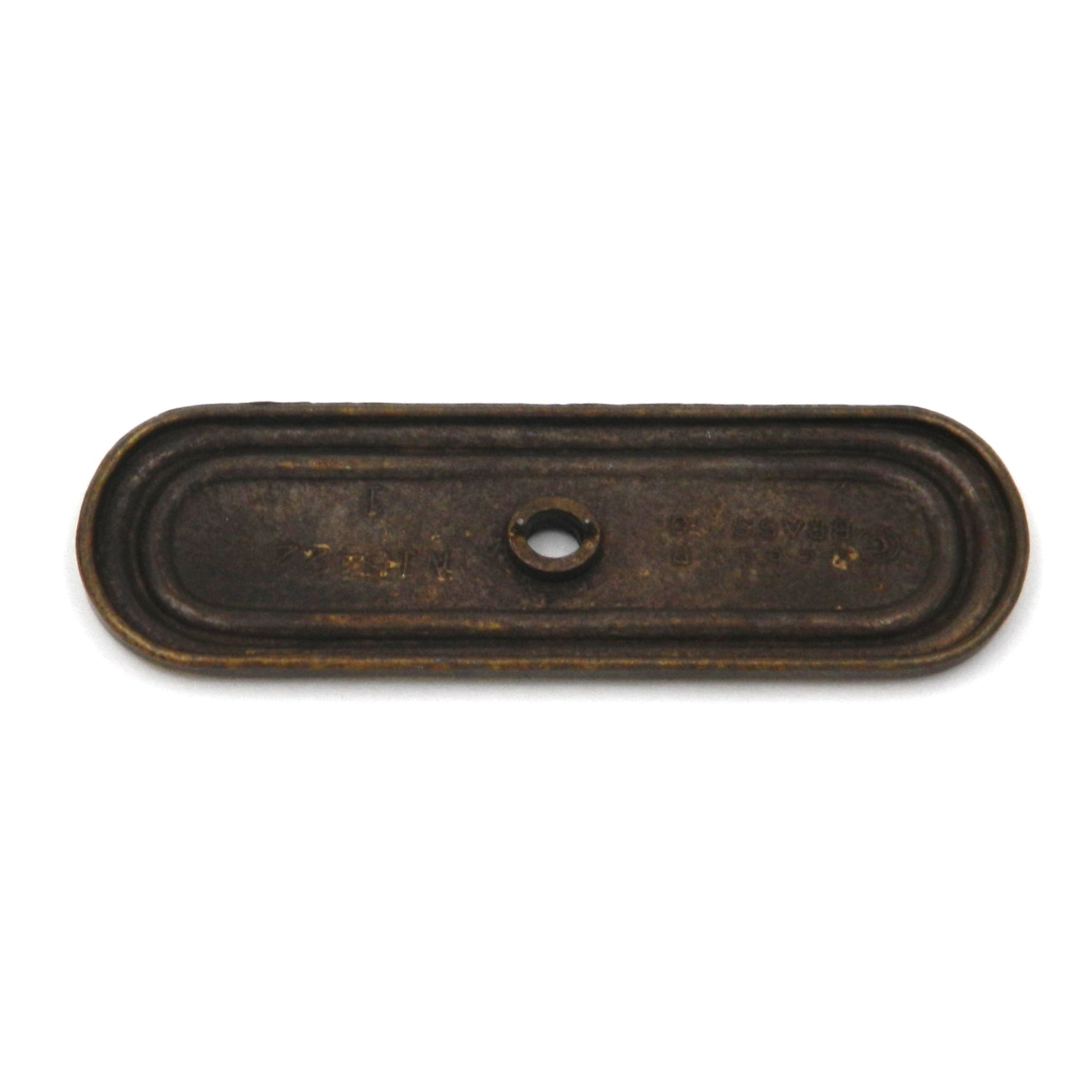 Belwith Hickory Hardware P471-LP Lancaster Brass Cabinet Knob Pull Backplate