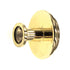 Liberty Polished Brass With Wood 1 1/4" Round Cabinet Knob P50084V-PB3-C