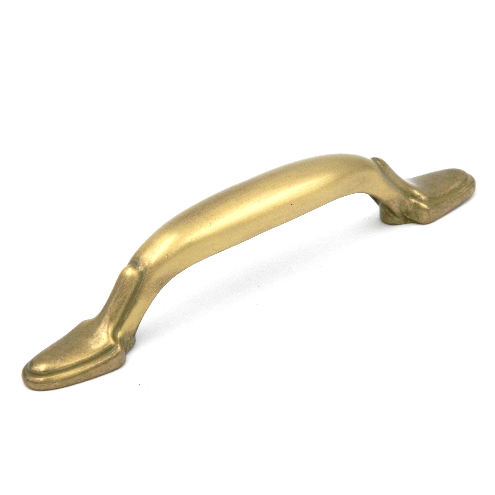 Hickory Hardware Country Satin Brass P506-SB 3"cc Cabinet Handle Pull