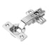 Hickory Nickel Slide-on 100 deg. Full Overlay Concealed Euro Hinge P5107-14