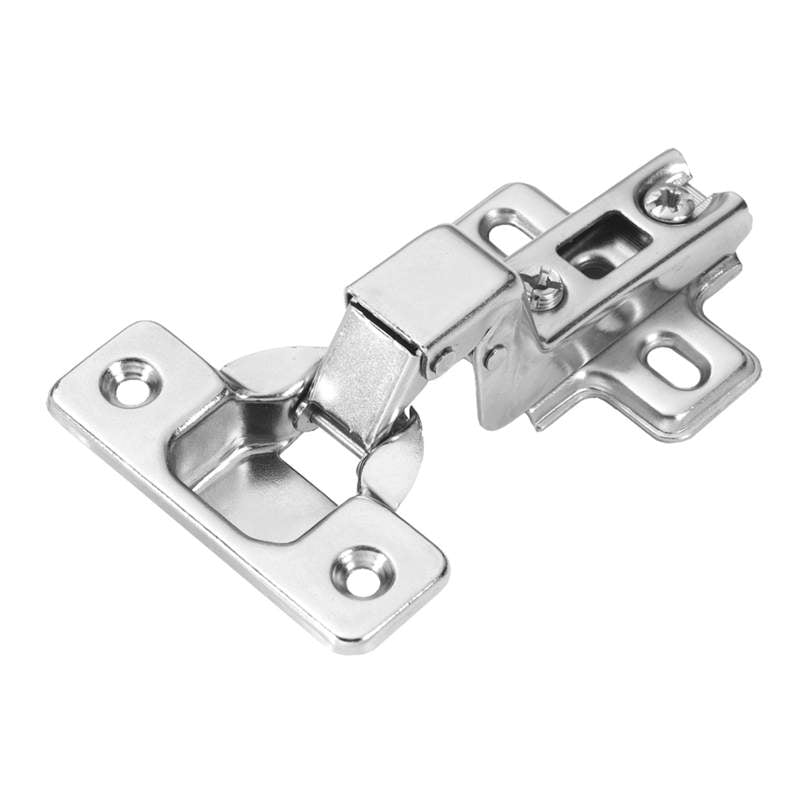 Hickory Nickel 100 deg. Frameless Full Inset Concealed Euro Hinge P5115-14