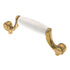 Hickory Hardware Tranquility P526-LP Lancaster Brass 3"cc Arch Cabinet Handle Pull