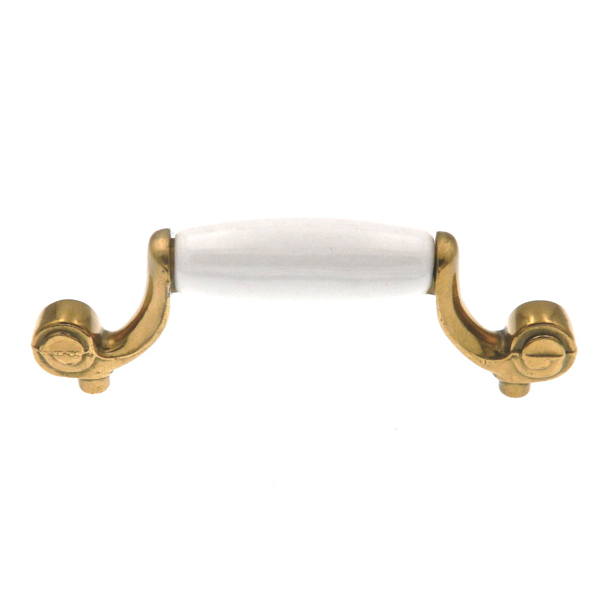 Hickory Hardware Tranquility P526-LP Lancaster Brass 3"cc Arch Cabinet Handle Pull