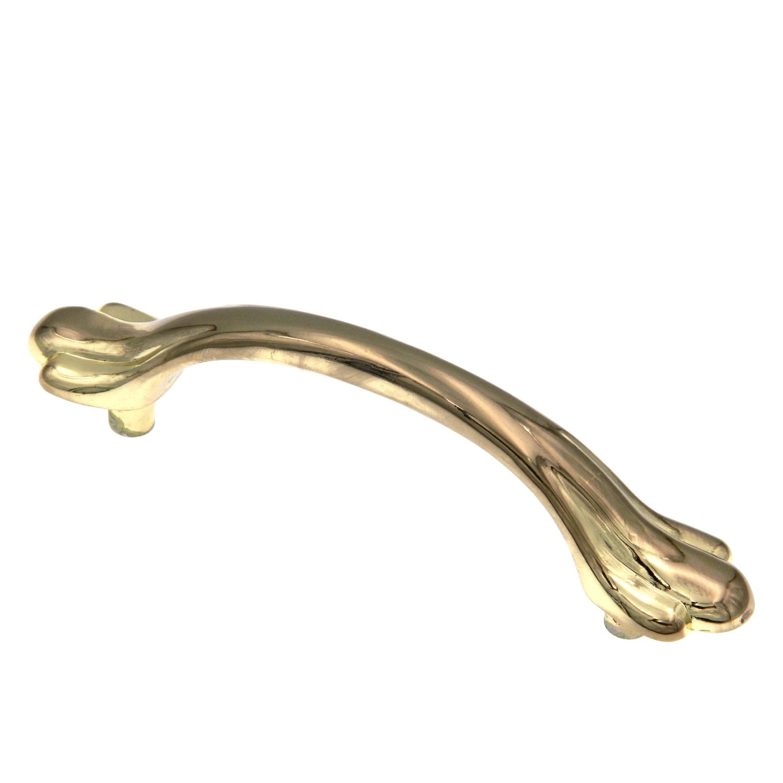 Hickory Hardware Newport Polished Brass 3"cc Cabinet Pull P539-PB