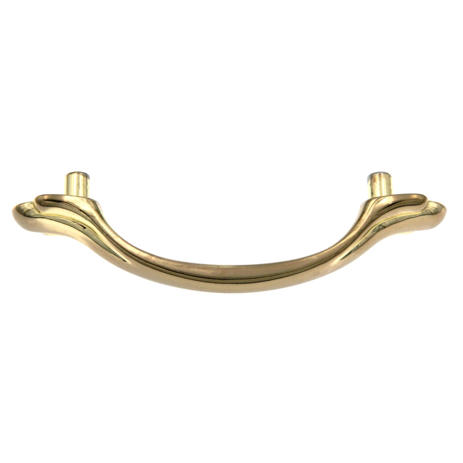 Hickory Hardware Newport Polished Brass 3"cc Cabinet Pull P539-PB