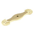 Hickory Hardware Newport Polished Brass Cabinet Knob Pull Backplate P544-PB