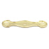 Hickory Hardware Newport Polished Brass Cabinet Knob Pull Backplate P544-PB