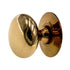 Belwith Pallazzo Polished Brass 1 1/4" Round Cabinet Knob 