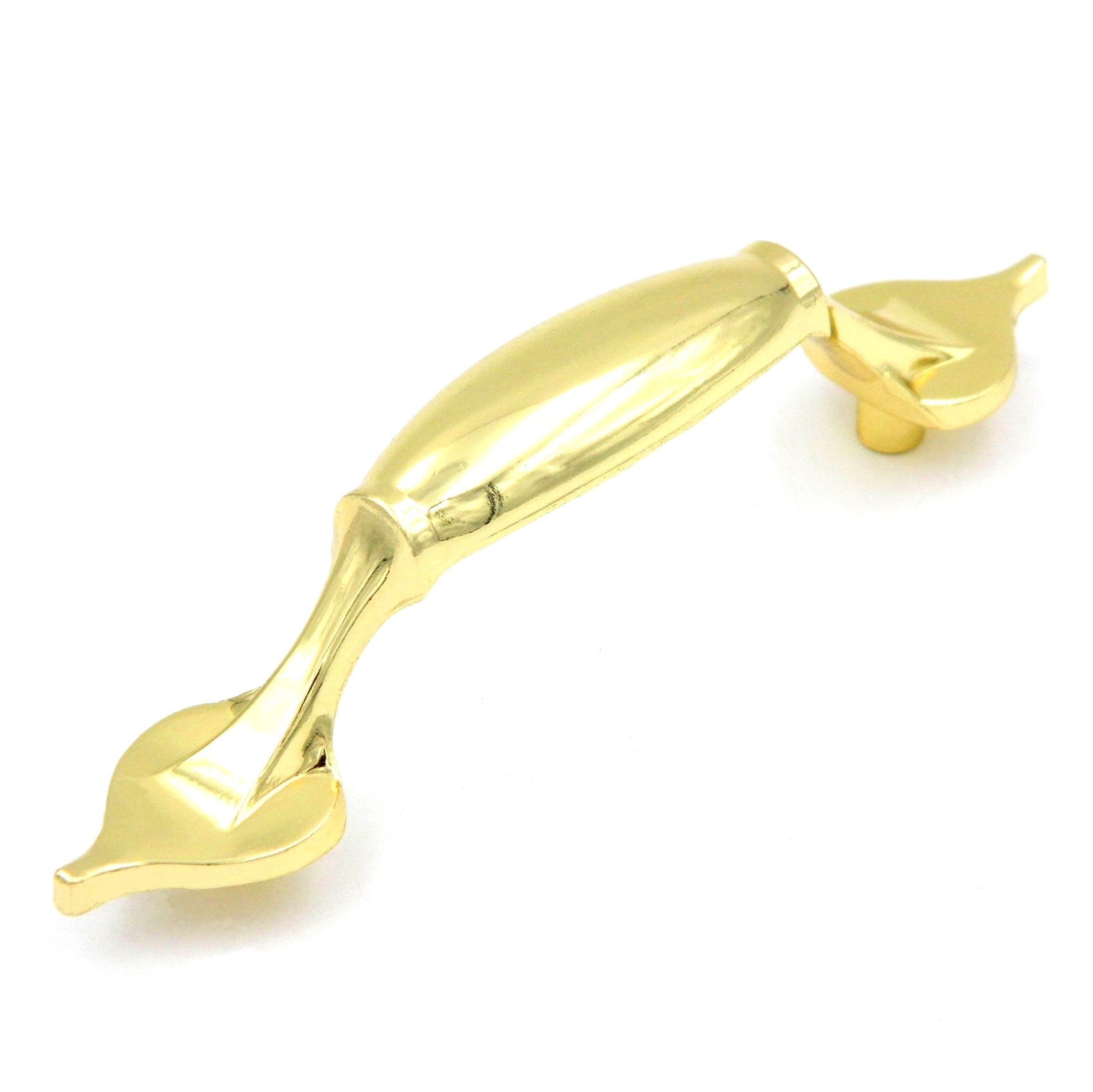 Hickory Hardware Polished Accents Polished Brass 3"cc Cabinet Handle P557-PB