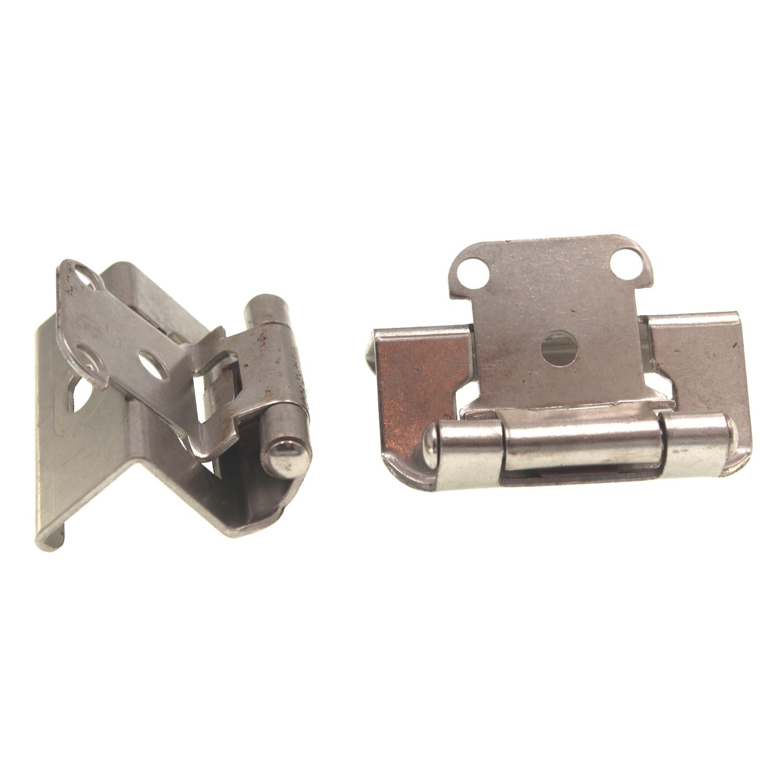 Hickory Hardware Full Wrap Self-Close Hinge 1/2" Overlay Satin Nickel P5710F-SN