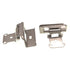 Hickory Hardware Full Wrap Self-Close Hinge 1/2" Overlay Satin Nickel P5710F-SN