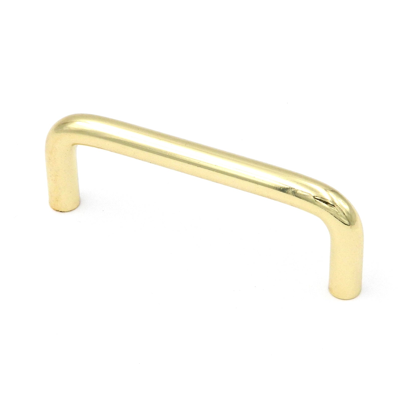 Liberty Builder's Program Polished Brass Arch 3"cc Wire Pull P604DA-PB-C