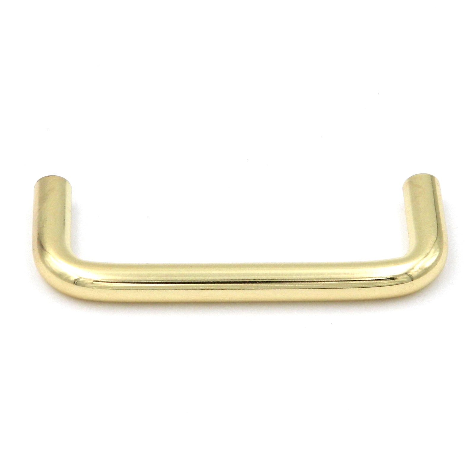 Liberty Builder's Program Polished Brass Arch 3"cc Wire Pull P604DA-PB-C