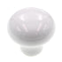 Belwith English Cozy White 1 1/2" Round Cabinet Knob 