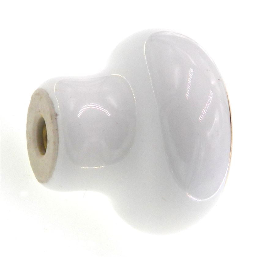 Belwith Products English Cozy White Floral Bouquet 1 3/8" Cabinet Knob P631-BQ