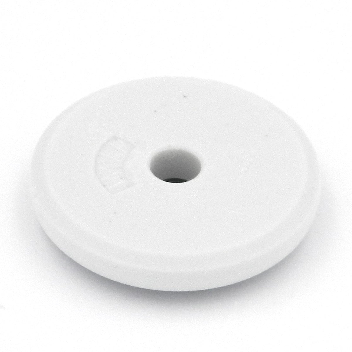 Hickory Hardware English Cozy White Porcelain 1 5/8" Cabinet Knob Backplates P68-W