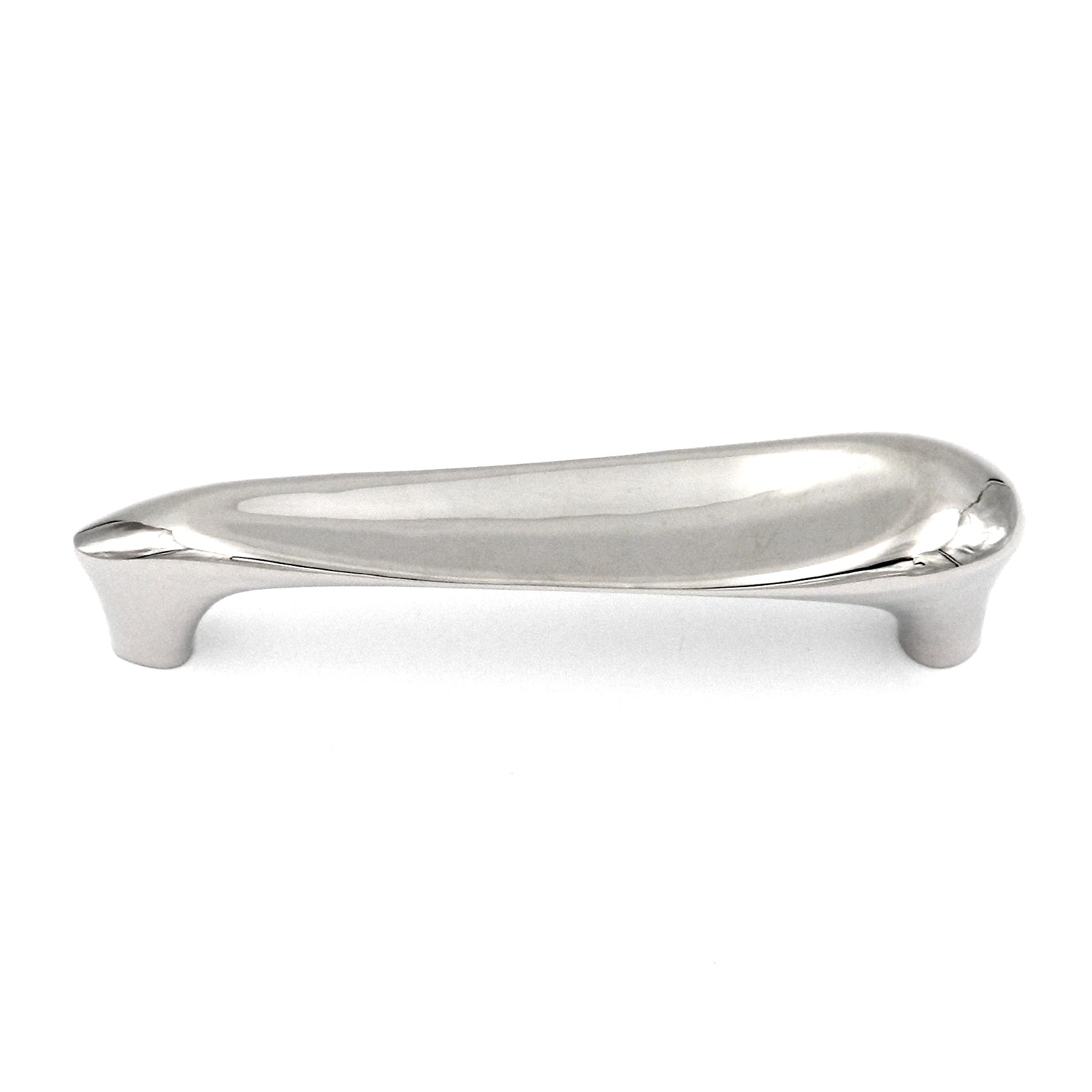 Hickory Metropolis 3 3/4" (96mm)cc Bright Nickel Cabinet Handle Pull P6996-14