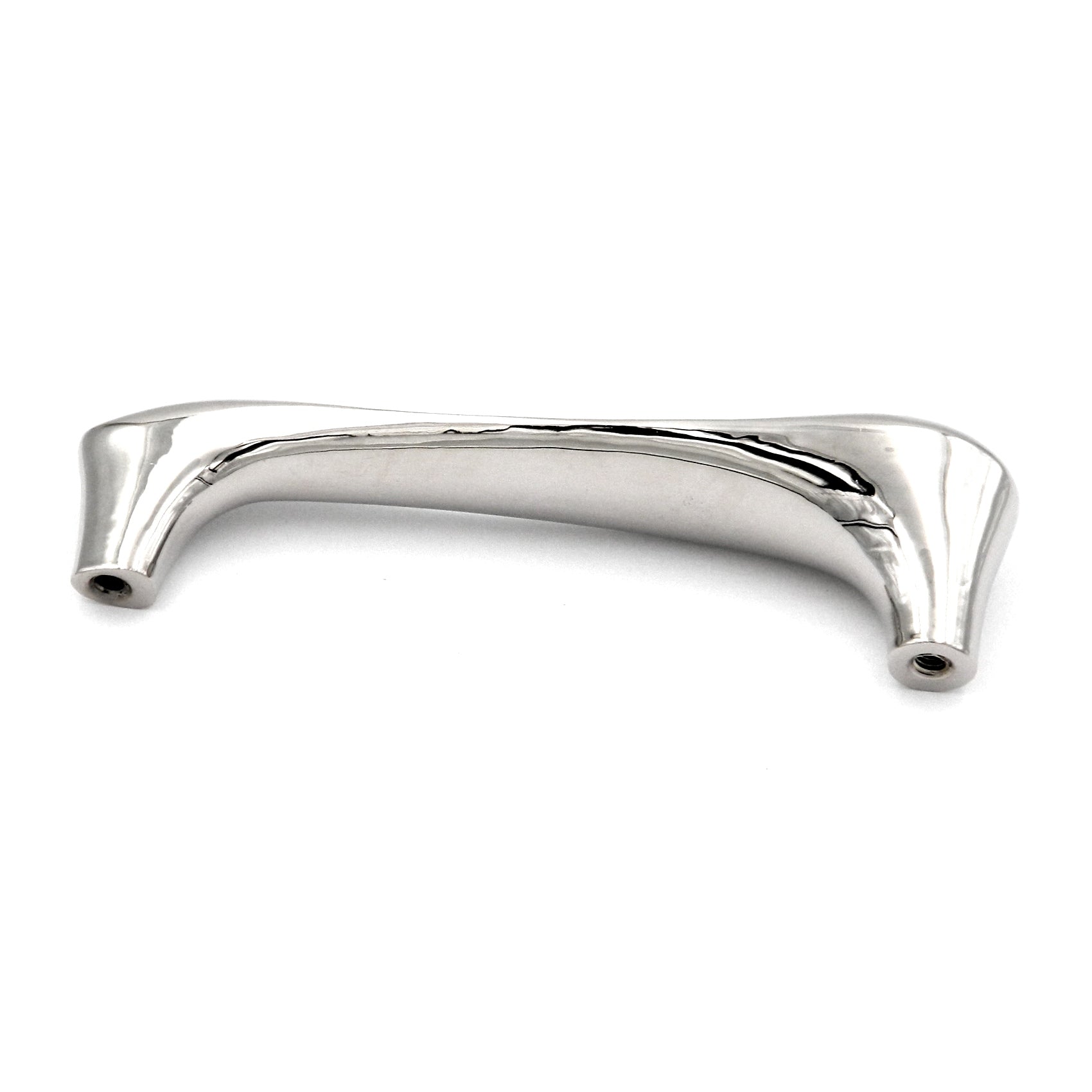 Hickory Metropolis 3 3/4" (96mm)cc Bright Nickel Cabinet Handle Pull P6996-14