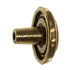 Belwith Woodgrain Brass Oak Wood Center 1 1/4" Round Cabinet Knob P706-OAK