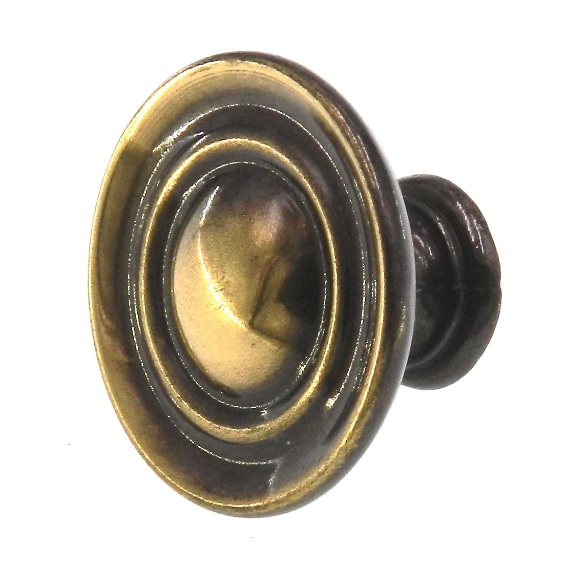 Belwith Manor House Lancaster Hand Polished Brass 1 1/4" Round Cabinet Knob 