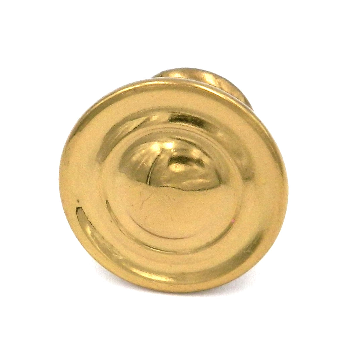 Belwith Hickory P718-UB Ultra Brass 1" Round Cabinet Knob Pull