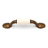 Hickory Hardware P731-VBZ Tranquility 3" Venetian Bronze and Almond Arch Cabinet Handle Pull