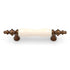 Hickory Hardware Tranquility Venetian Bronze Light Almond P733-VBZ 3"cc Cabinet Bar Pull