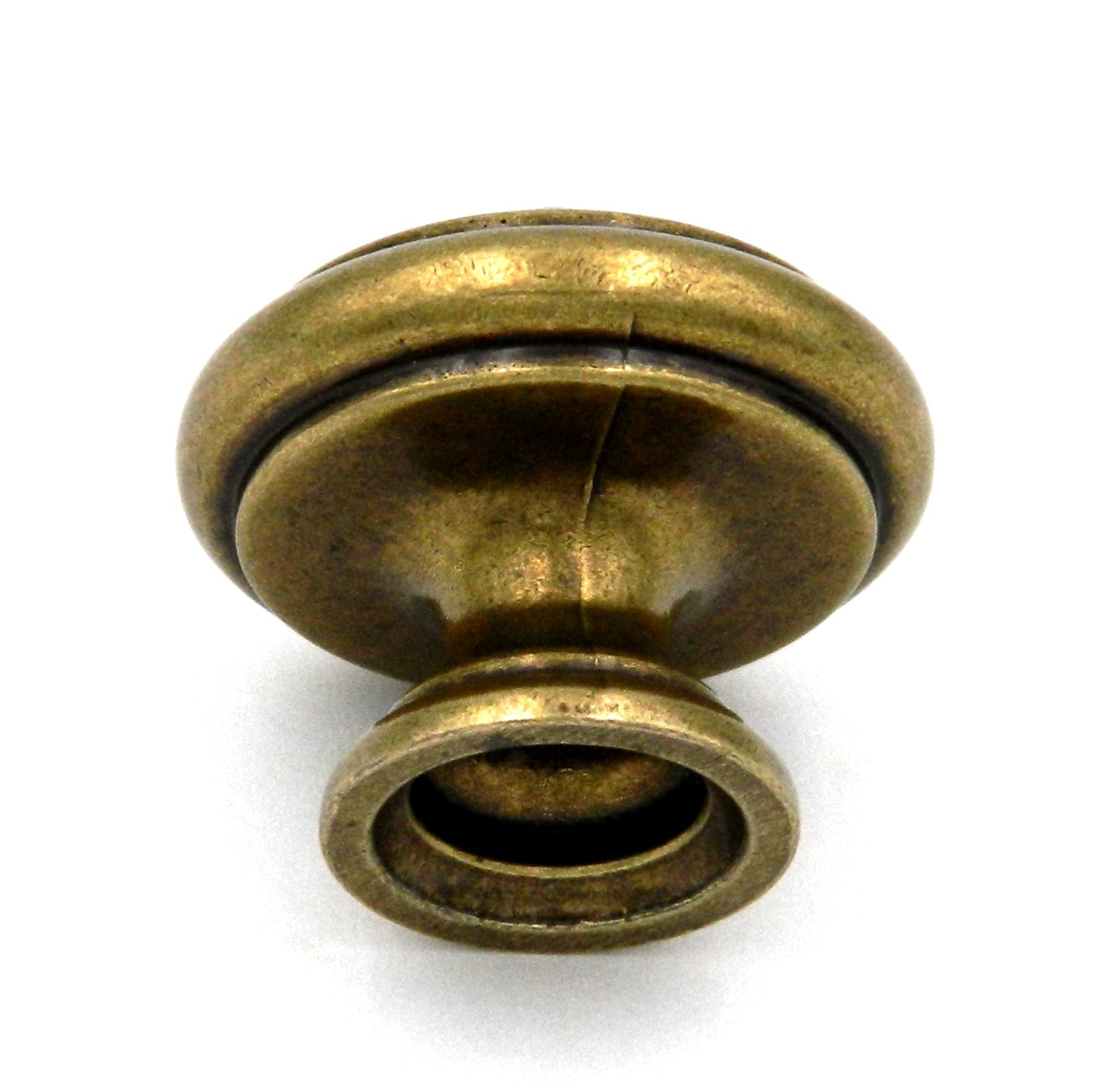 Hickory Hardware Touch of Spring Lancaster Hand Polished Brass Round 1 1/4" Cabinet Knob P7341-LP