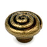 Hickory Hardware Grecian Revival Gold Round 1 1/4" Cabinet Knob P7351-LP