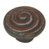 Hickory Hardware Manchester Rustic Iron Round Swirl 1 1/4" Cabinet Knob P7351-RI