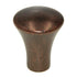 Hickory Hardware Metropolis 1" Fluted Cabinet Knob Dark Antique Copper P7520-DAC