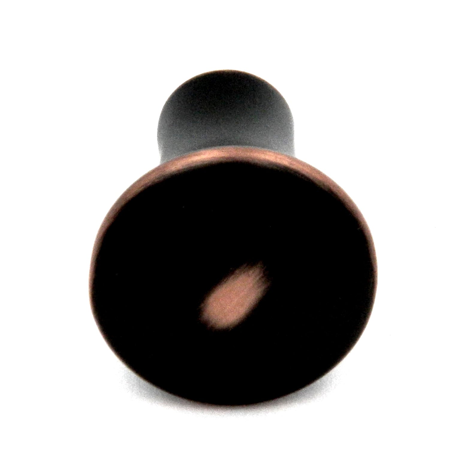 Hickory Hardware Metropolis Oil Rubbed Bronze Highlighted Round Fluted 1" Cabinet Knob P7520-OBH