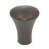 Hickory Hardware Euro Refined Bronze 1" Fluted Cabinet Knob P7520-RB