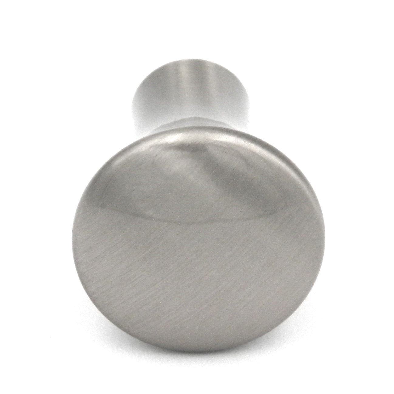 Hickory Hardware Metropolis Satin Nickel Round Fluted 1" Cabinet Knob P7520-SN