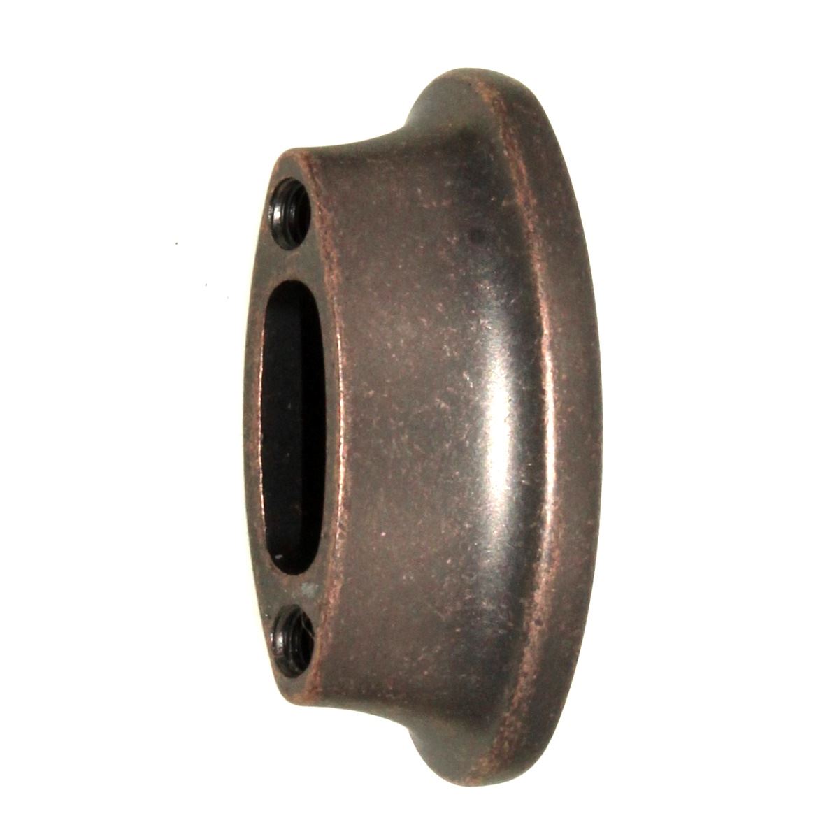 Hickory Hardware Metropolis 1 3/4" Oval Knob 1" Ctr. Antique Copper P7524-DAC