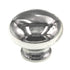 Hickory Hardware Cottage Chrome 1 1/8" Round Cabinet Knob P770-CH