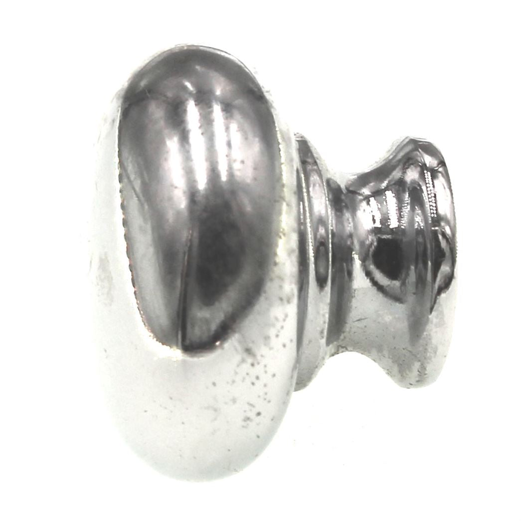 Hickory Hardware Cottage Chrome 1 1/8" Round Cabinet Knob P770-CH