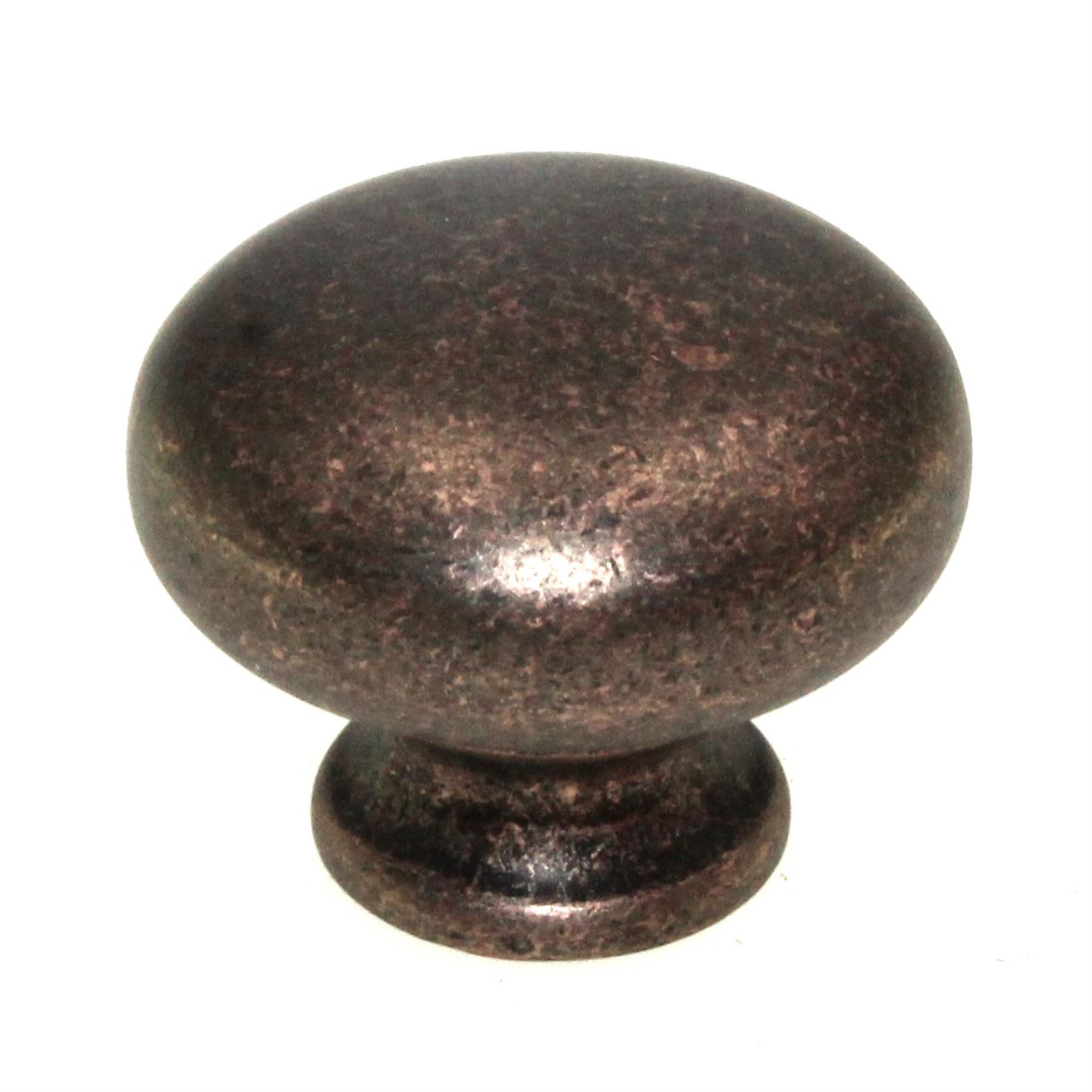 Hickory Hardware Cottage Dark Antique Copper 1 1/8" Round Cabinet Knob P770-DAC